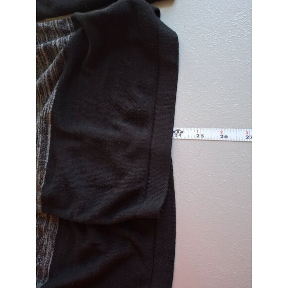 Chicos Travelers Open Front Cardigan Ombre Knit Drape Sweater M L Y2K Cozy - Picture 6 of 6